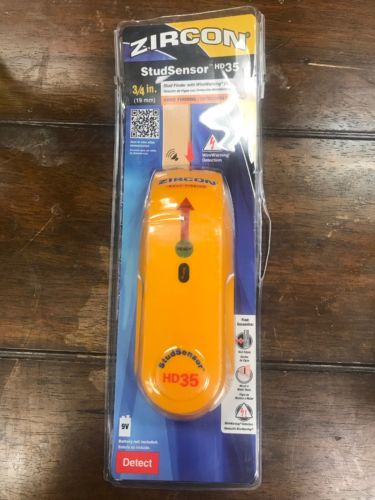 Zircon StudSensor HD35 Stud Finder With Wire Detection
