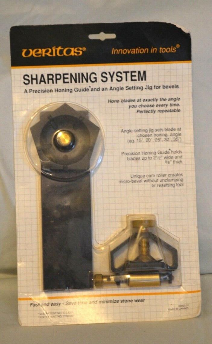 VERITAS Sharpening System a Precision Honing Guide & Angle Setting Jig for Bevel