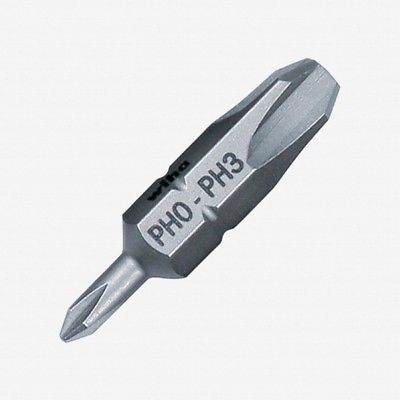 Wiha 77757 Phillips #0 + #3 Double End Ultra Bit. Delivery is Free