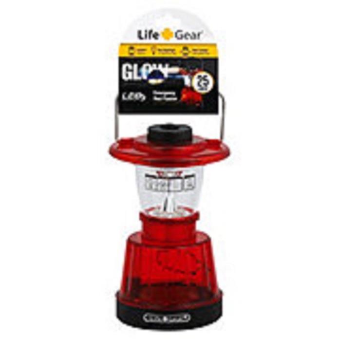 25 Lumen LED Glow Lantern w/ 3 Light Modes 12 Hour Run Time by Life Gear