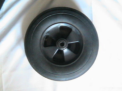 1  Rubber tires and plastic rim wheel  12