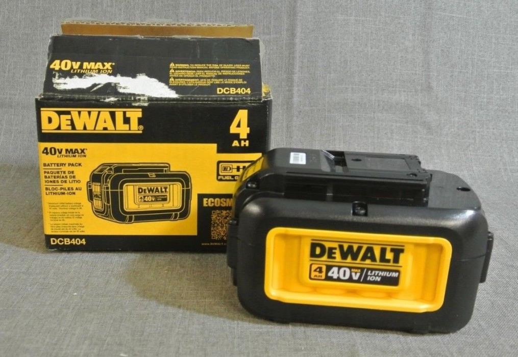 DEWALT DCB404 40V MAX 4.0AH LITHIUM BATTERY PACK (94143-2 H)