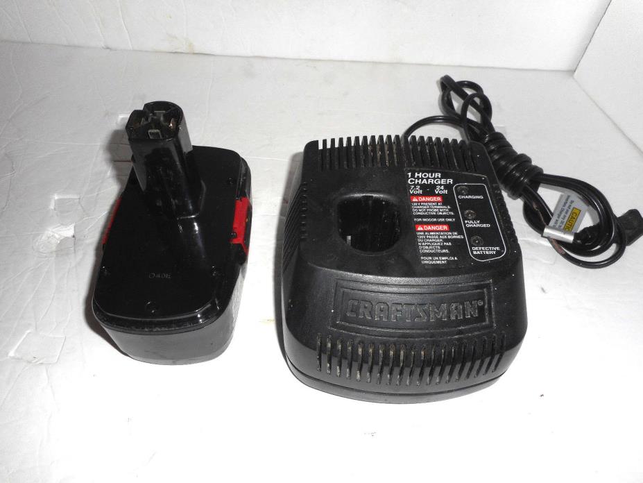 Craftsman 1425301 Ni-Cd 19.2V 1 Hour Battery Charger +19.2 NiCD Battery-Working