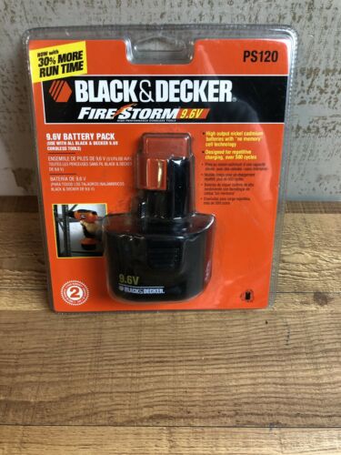 Genuine Black & Decker Firestorm 9.6V Battery PS120 NEW IN PACKAGE