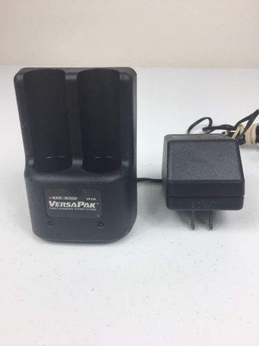 Genuine Black & Decker VP130 Versapak Dual Port Battery Charger