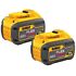 DeWalt DCB609-2 FlexVolt 20/60V MAX Li-Ion Battery Dual Pack Z