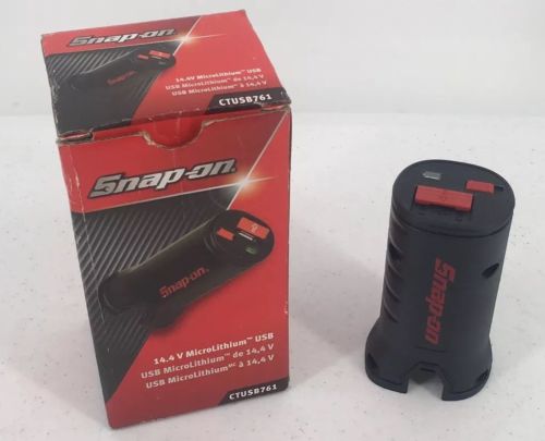 Snap On CTUSB761 MicroLithium USB Power Unit Phone Charger