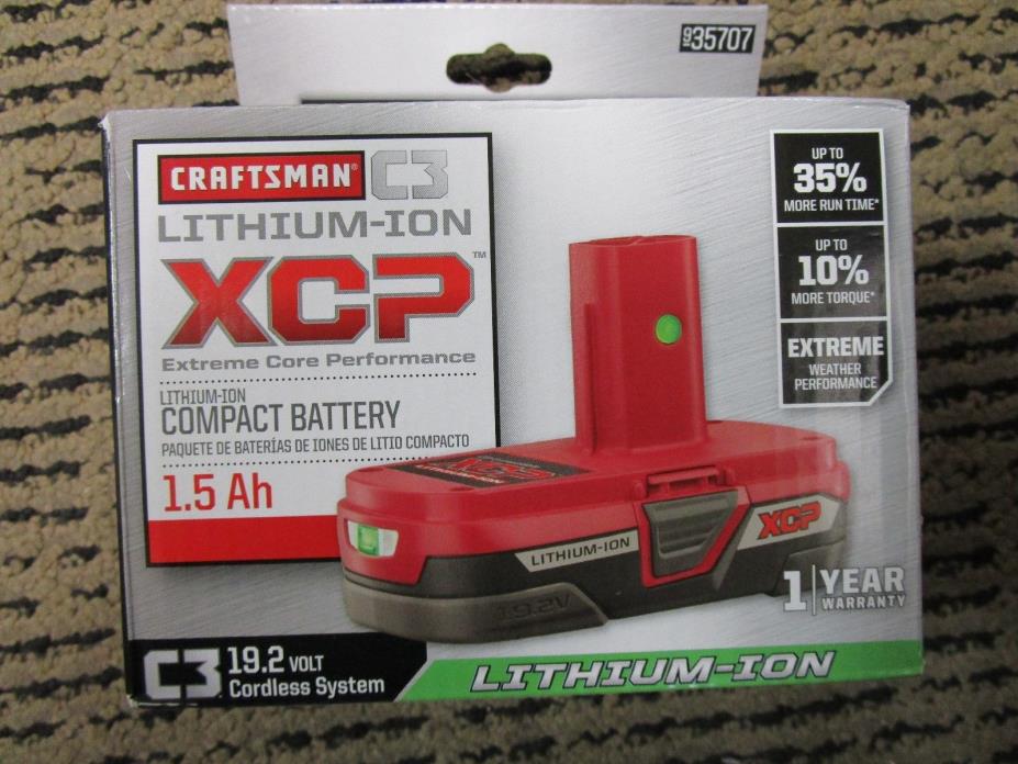 Craftsman C3 XCP Compact Battery 35707 BRAND NEW
