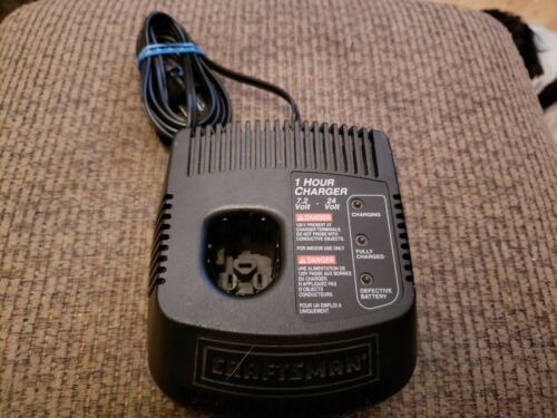 Genuine Craftsman 1425301 7.2-24V 1 Hour Power Tool Battery Charger