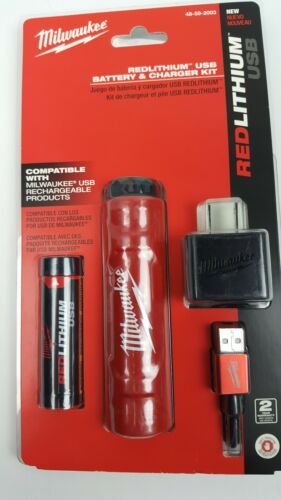 Milwaukee REDLITHIUM™ USB Battery & Charger Kit