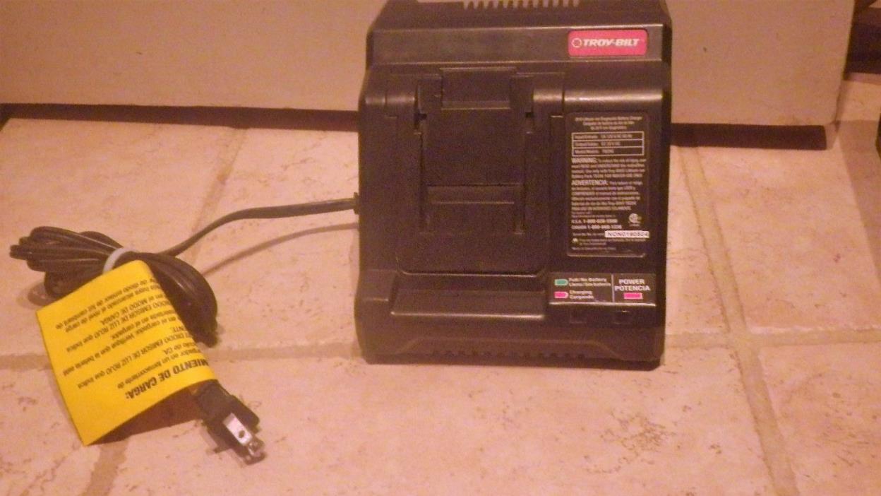TROY-BILT 20V 6AH Lithium-ion Battery Charger TBCHG WORKING