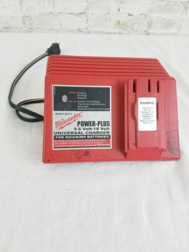 Milwaukee Power Plus 9.6V - 18V Universal Battery Charger NiCd/NiMH 48-59-0245