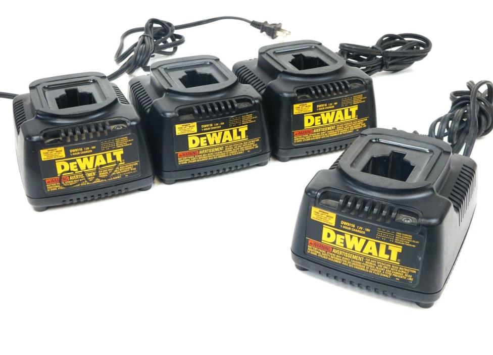Dewalt DW9116 7.5 - 18 Volts 1-Hour Battery Charger Auto Tune-up Mode