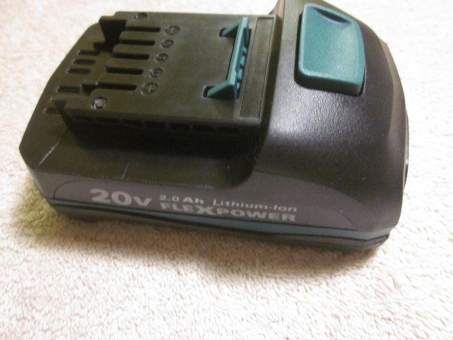 Masterforce FlexPower (252-8031) 20-Volt Lithium-Ion 2.0Ah Battery NEW