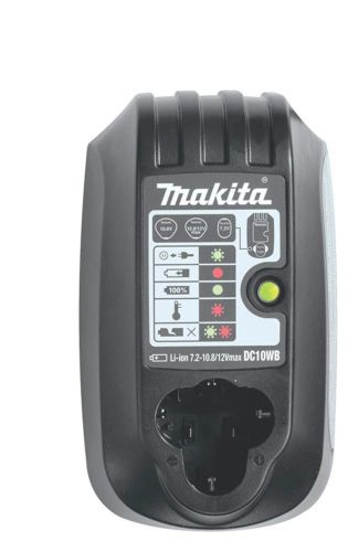 GENUINE Makita DC10WB Battery Charger Li-Ion 7.2V-10.8V / 12V MAX