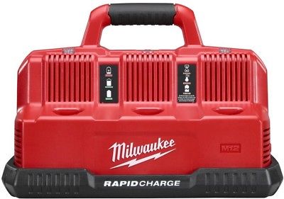 Milwaukee Battery Charger 12-Volt - 18-Volt Lithium-Ion Multi-Voltage 6-Port