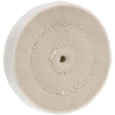 Woodstock D2509 Buffing Wheel, Soft Muslin 3-Inch by 40 Ply by 1/4-Inch Hole
