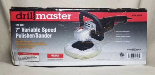 Drill Master Item 60626 Variable Speed Polisher Buffer Sander