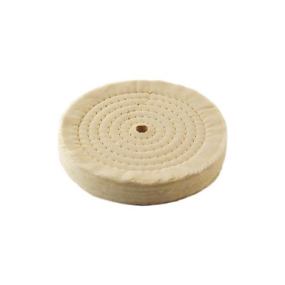Extra Thick Spiral Sewn Buffing Wheel, 6 80 Ply