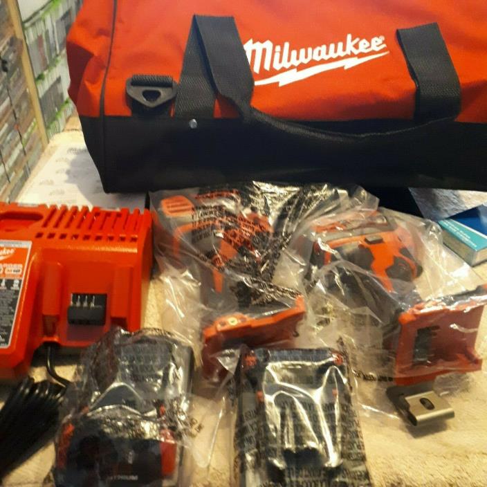 Milwaukee M18 18V Cordless 2 Tool Combo Kit - 279922CX