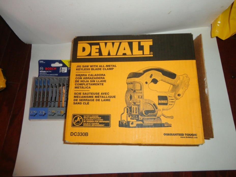 DEWALT Bare-Tool DC330B 18-Volt Cordless Jig Saw with Keyless Blade Change