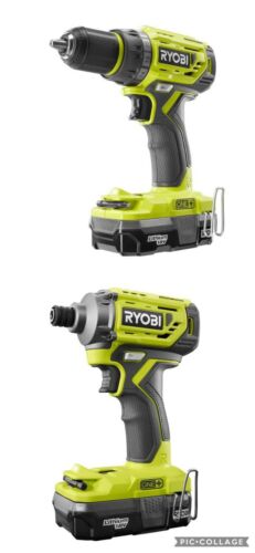 Ryobi 18-Volt ONE+ Cordless Brushless Drill / Impact Driver Kit(Tool Only)