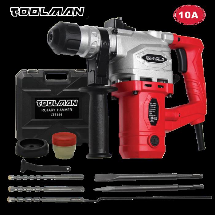 Toolman Electric Power Drill Driver 10 Amp For Heavy Duty Corded works with DeWa