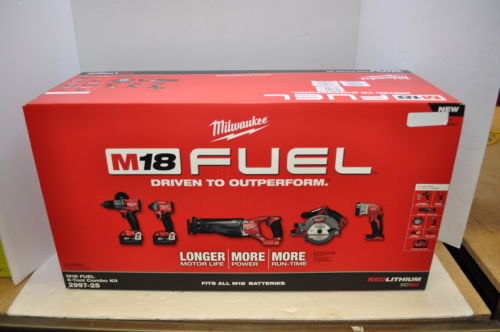 MILWAUKEE 2997-25 M18 FUEL 5 TOOL COMBO SET