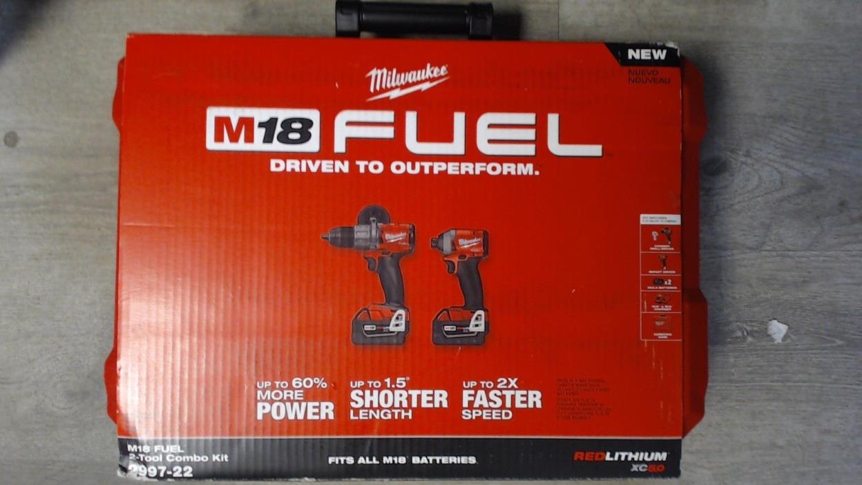 Milwaukee Tools 2997-22 Hammer Drill/Impact Driver Kit