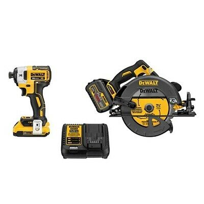 DeWalt Brushless Combo Kit (2-Tool) Flexvolt 60-Volt Max Lithium-Ion Cordless
