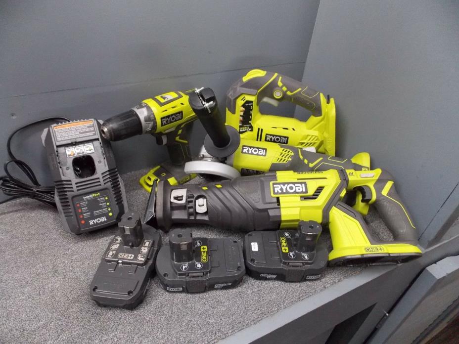 RYOBI TOOLS Combination Tool Set 4PC COMBO