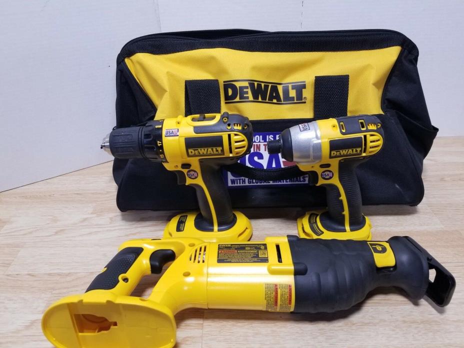 DEWALT DCK425C 4-Tool 18-Volt Cordless Combo Kit slightly used