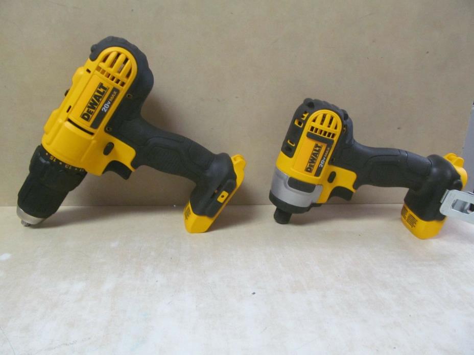 DEWALT 20V MAX Lithium-Ion Cordless Drill/Driver and Impact Combo