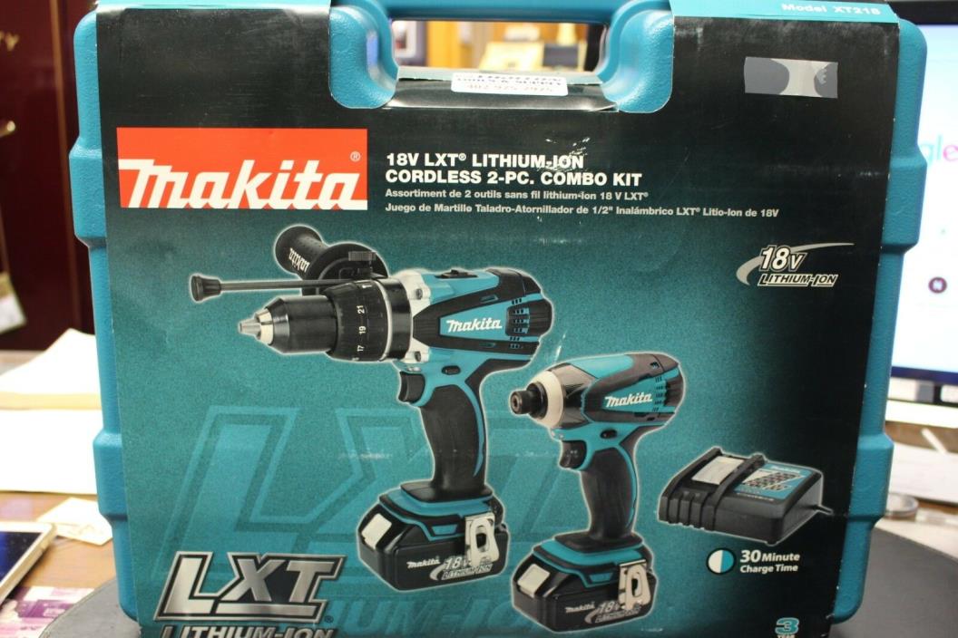 Makita 18V LXT Lithium-Ion Brushless Cordless 2-Piece Combo Kit (Hammer Drill, …