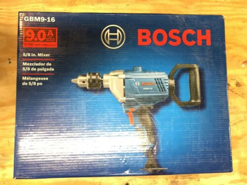 Bosch GBM9-16 Drill Mixer 5/8 in. 9.0 Amp 120v Heavy-Duty Variable Speed Corded