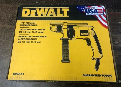 DEWALT DW511 1/2 in. Variable Speed Reversible Hammer Drill