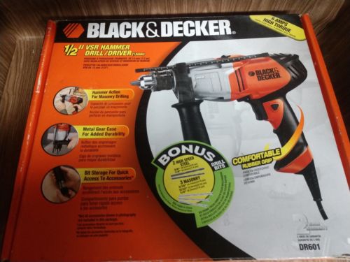 Black And Decker Hammer Drill DR601