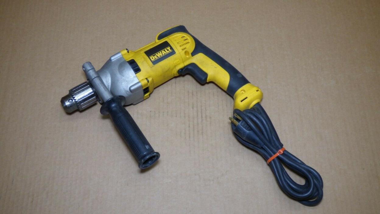 DeWALT DWD210G Variable Speed Reversible Corded Electric Drill, 1/2