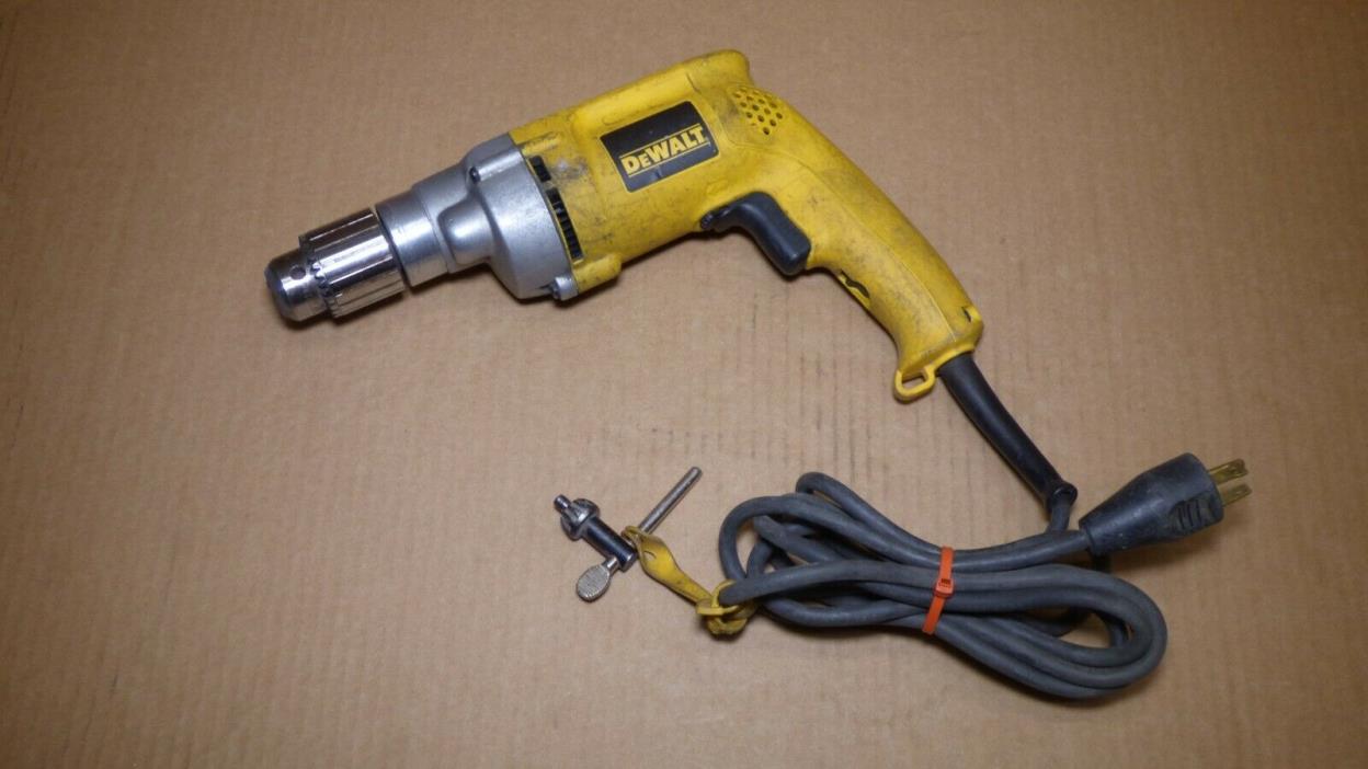 DeWALT DW235G Variable Speed Reversible Corded Electric Drill, 1/2
