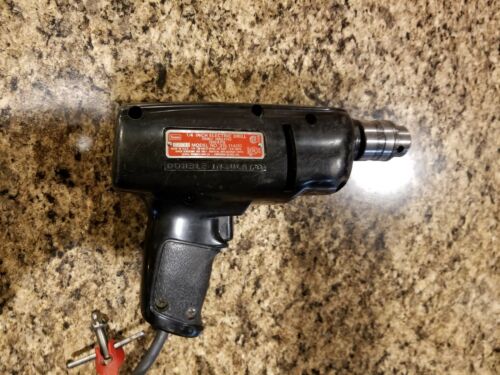 Vintage Sears Craftsman Double Insulated 1/4 Inch Drill