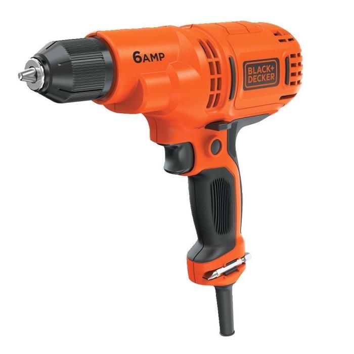 BLACK+DECKER DR340C 6.0 Amp 3/8 Drill/Driver  NIB