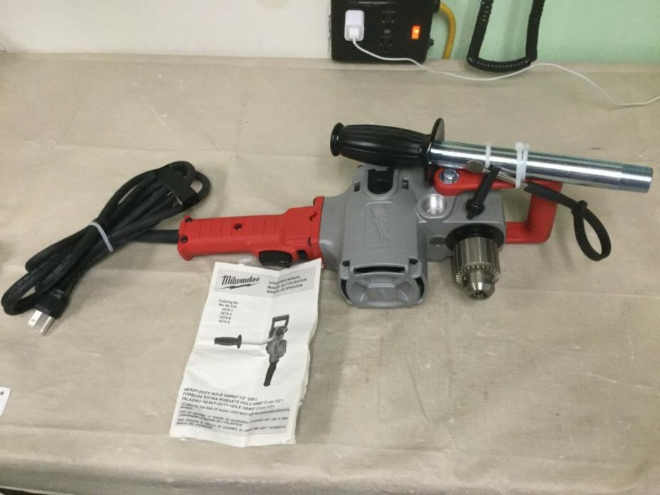 MILWAUKEE 1675-1 7.5 Amp 1/2 in. Hole Hawg Drill