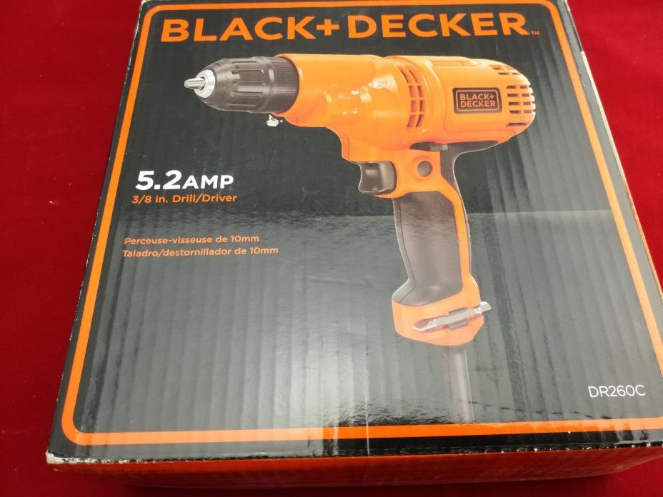 BLACK+DECKER 5.2 Amp 3/8