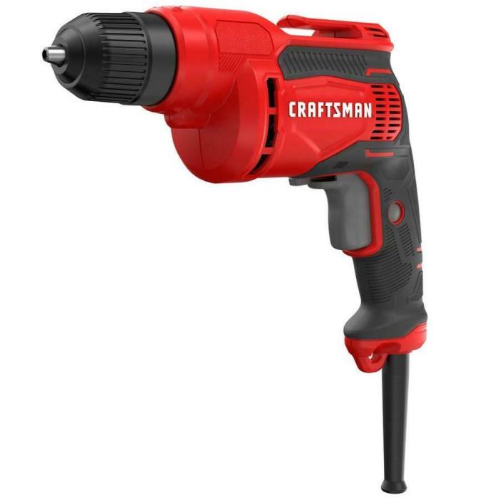 CRAFTSMAN 7-Amp 3/8-in Keyless Corded Drill - CMED731