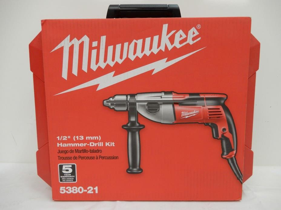 Milwaukee 5380-21 1/2-Inch 9-AMP Heavy Duty Hammer Drill