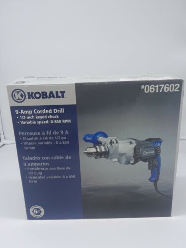 Kobalt 9-am Cord drill 1/2 - inch item 249702