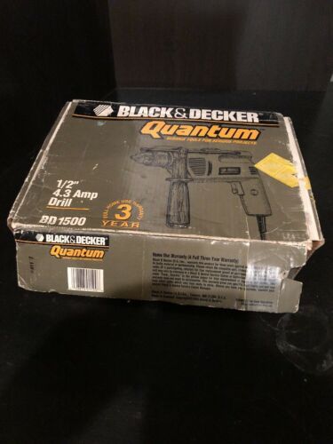 Black And Decker Quantum BD 1500 Speed Drill