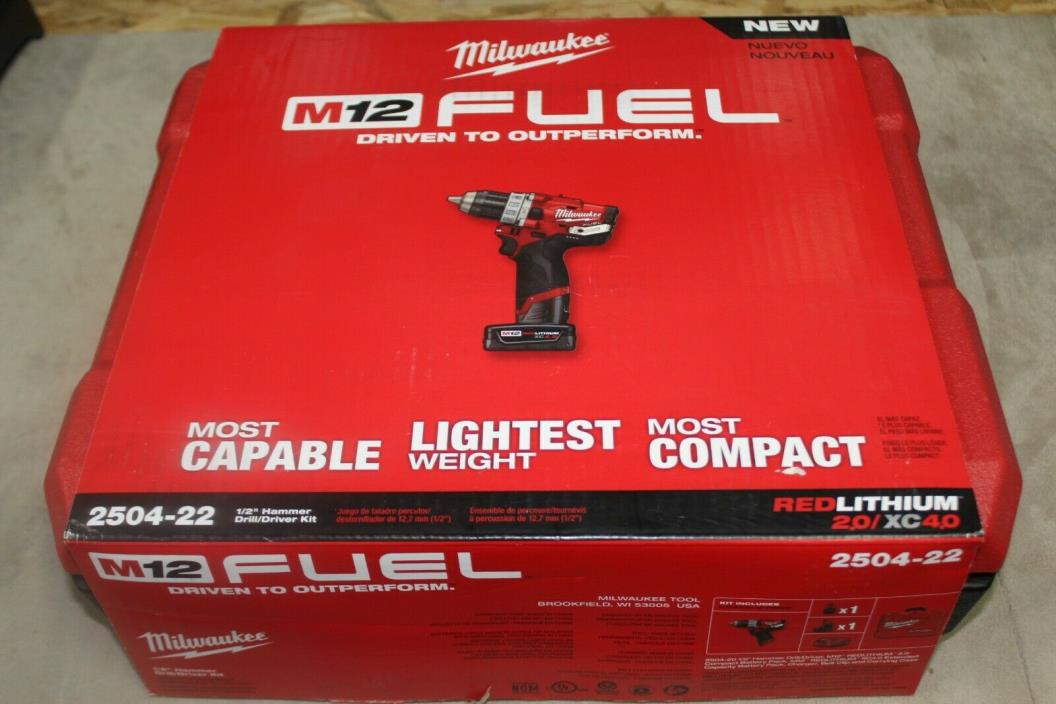 Milwaukee 2504-22 12v 1/2