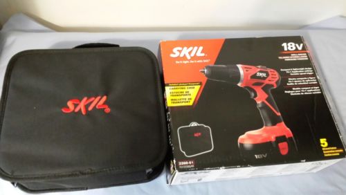 SKIL 2260-01 18-Volt 3/8-Inch Drill/Driver Kit NIB Never Used Inspected RV $248+