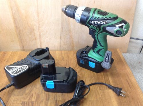 Hitachi DS-18-DMR Cordless Drill With Charger And Batteries
